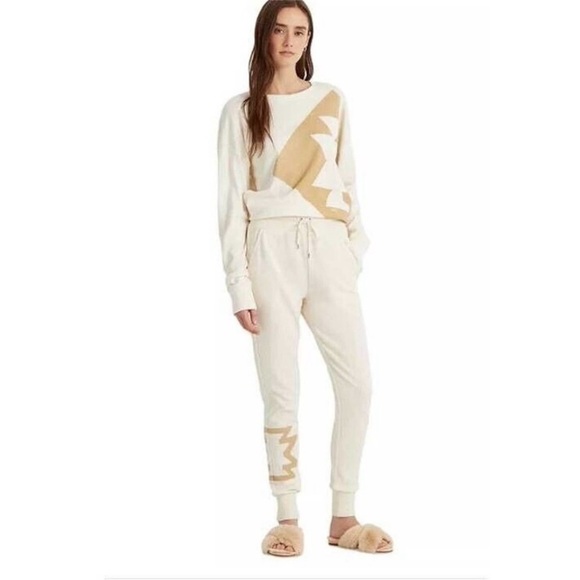 Lauren Ralph Lauren French Terry Jogger Pants Size Large Women
